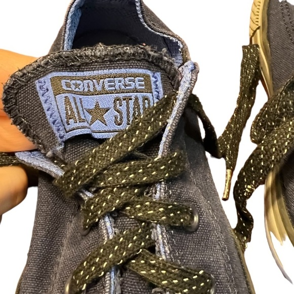 Converse All Star CounterClimate Water Repellent Blue Sneakers Lace-up Jr Size 2 - Picture 10 of 12